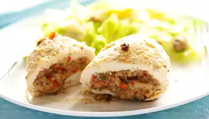 Cheese Stuffed Chicken Breasts