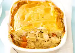 Phyllo Chicken Pot Pie