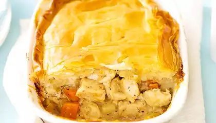 Phyllo Chicken Pot Pie