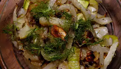 Roasted Squash and Fennel with Thyme