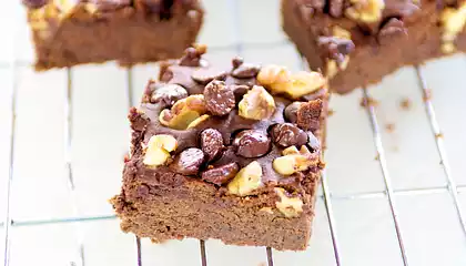 Gluten-Free Black Bean and Chocolate Brownies 