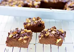 Gluten-Free Black Bean and Chocolate Brownies 