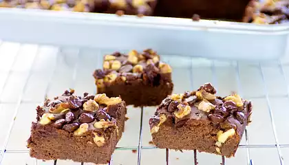 Gluten-Free Black Bean and Chocolate Brownies 