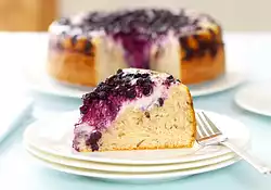 Blueberry Whole Wheat Danish Cheese Cake