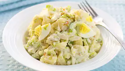 New England Potato Salad with Sour Cream Dressing