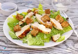 Awesome Chicken Caesar Salad 