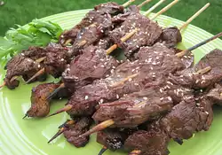 Teriyaki Beef Kebabs