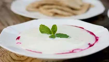 Beet Raita