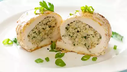 Crab-Stuffed Chicken