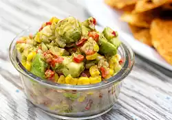 Avocado, Roasted Corn, and Cilantro Salsa