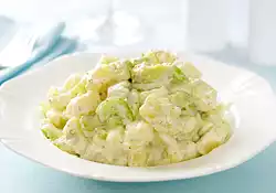 Avocado and Potato Salad with Horseradish
