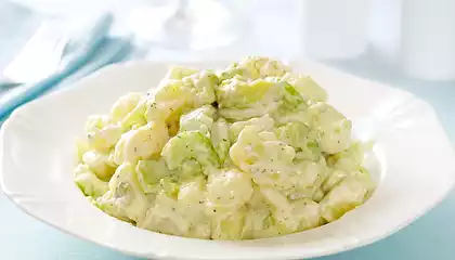 Avocado and Potato Salad with Horseradish