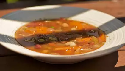 Hearty Vegetarian Minestrone