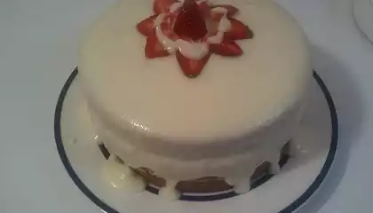 Ultimate Strawberry Surprise Cake