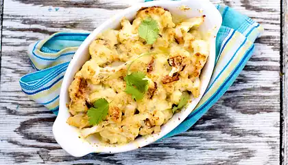 Cauliflower Au Gratin