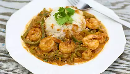 Creamy Curried Shrimp