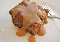 Caramel Apple Blondies