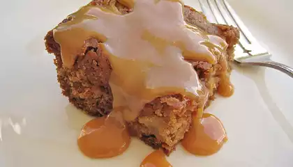 Caramel Apple Blondies