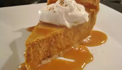 Famous Homemade Pumpkin Pie