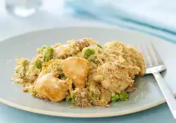 Low-fat Chicken Tetrazzini 