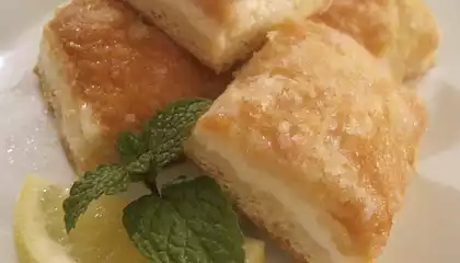 Lemon Cream Cheese Squares