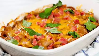 Cheesy Ham Casserole