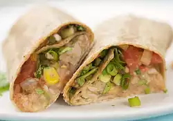 Bean and Rice Burritos (Whole Wheat)