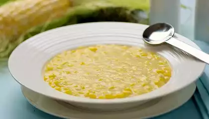 Vegan Cream of Corn Soup