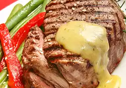 Grilled Herb Mustard Steaks