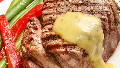 Grilled Herb Mustard Steaks