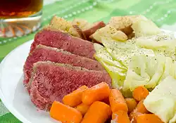 Dublin Sunday Corned Beef and Cabbage