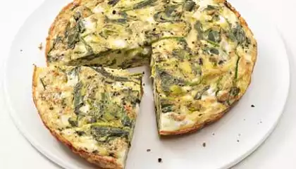 Spinach and Feta Frittata