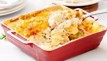 Scalloped Potatoes and Ham Casserole