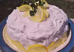 Skinny Raspberry Lemonade Cake