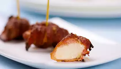 Bacon Wrapped Chicken Bites