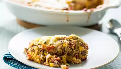 Cheesy California Tamale Pie