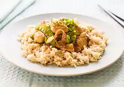 Shrimp (Chicken) and Sugar Snap Pea Stir Fry