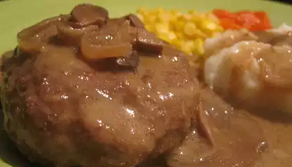 Slow Cooker Salisbury Steak