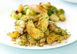 Garlic & Parsley Roasted Potatoes