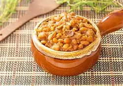 Slow cooker Baked Beans