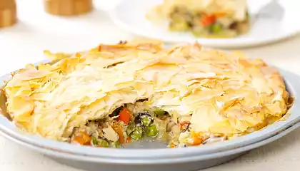 Turkey Breast Pot Pie Ala Weight Watchers