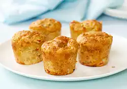 Yummy Cheese Muffins (Healthier Version)