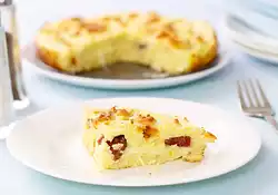 Potato Salami Cake