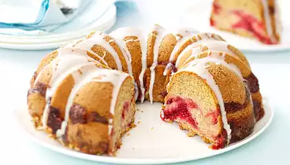 Glazed Cranberry Coffee Cake