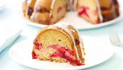 Cranberry Swirl Coffee Cake