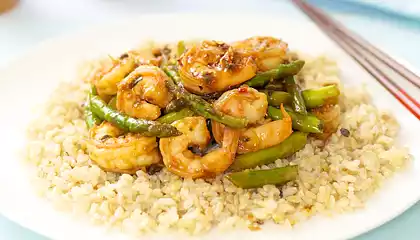 Asparagus Shrimp Stir Fry