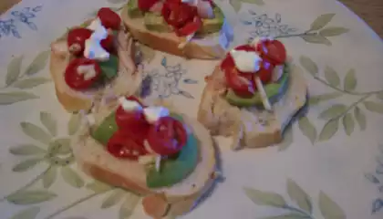 Our Mexican Bruschetta