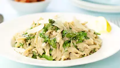 Creamy Asparagus Pasta