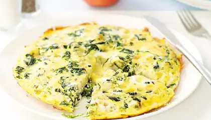 Potato and Spinach Frittata 