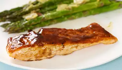 Balsamic Glazed Salmon 